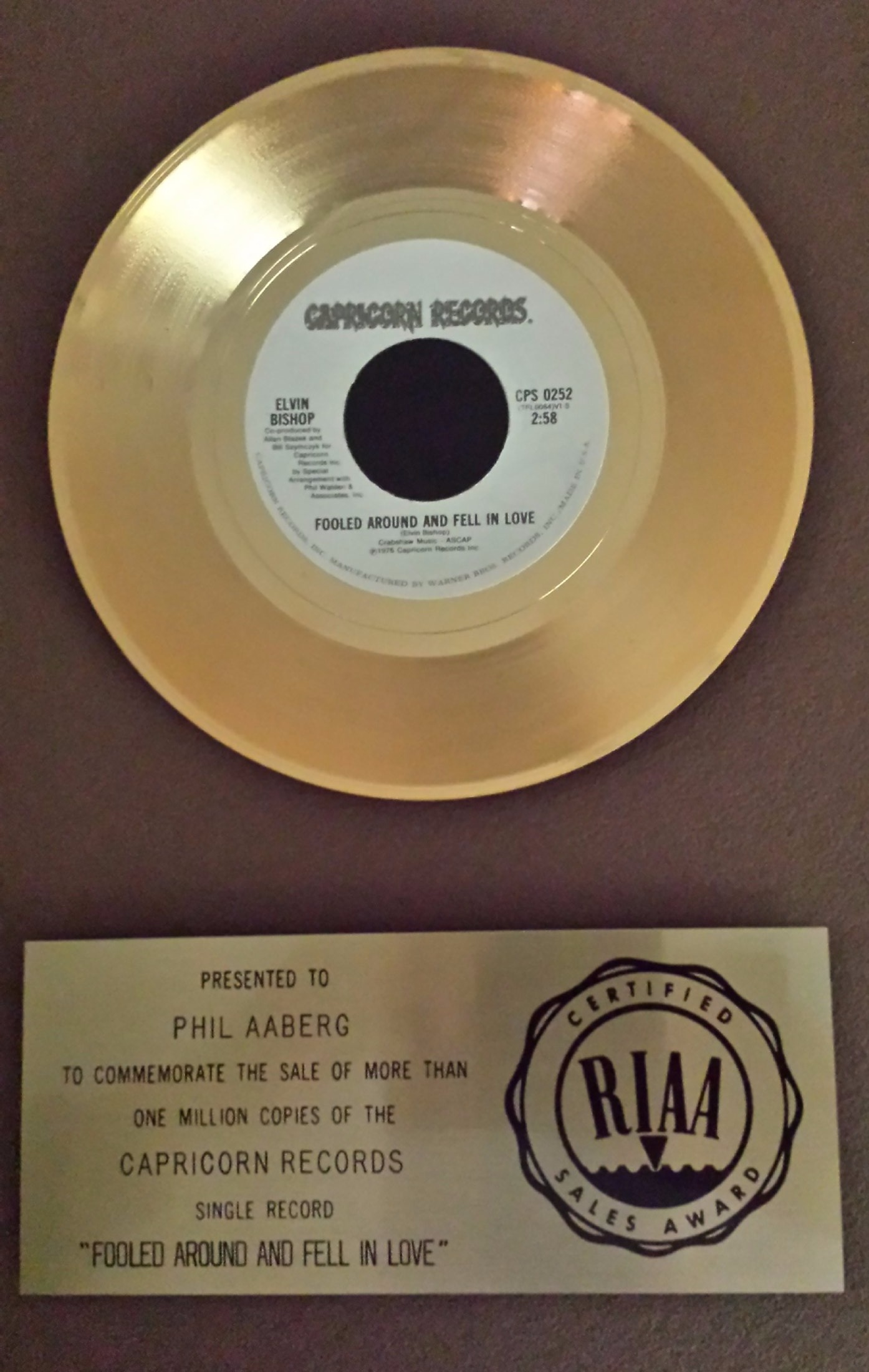 Philip Aaberg - Gold Record